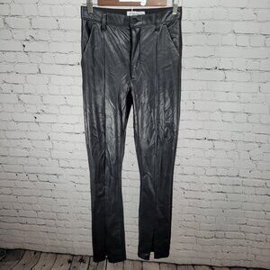 Abercrombie & Fitch Faux Leather The Skinny Ultra High Rise Pants 27 (27x33)